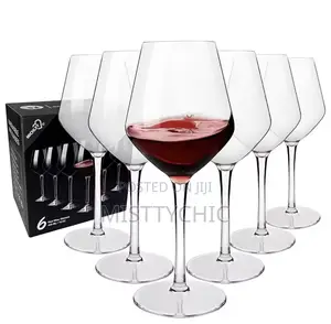 6 Pieces Glass Cup Wine