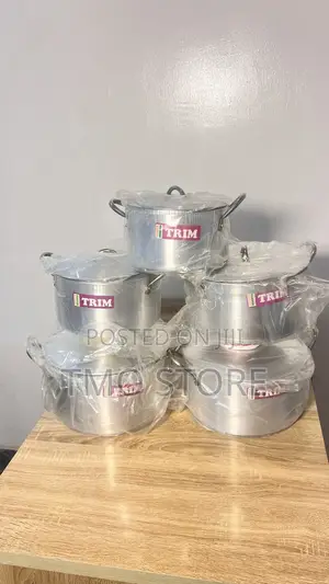5 Sets on Aluminum Trim Pot, Aluminum Pots , Pots