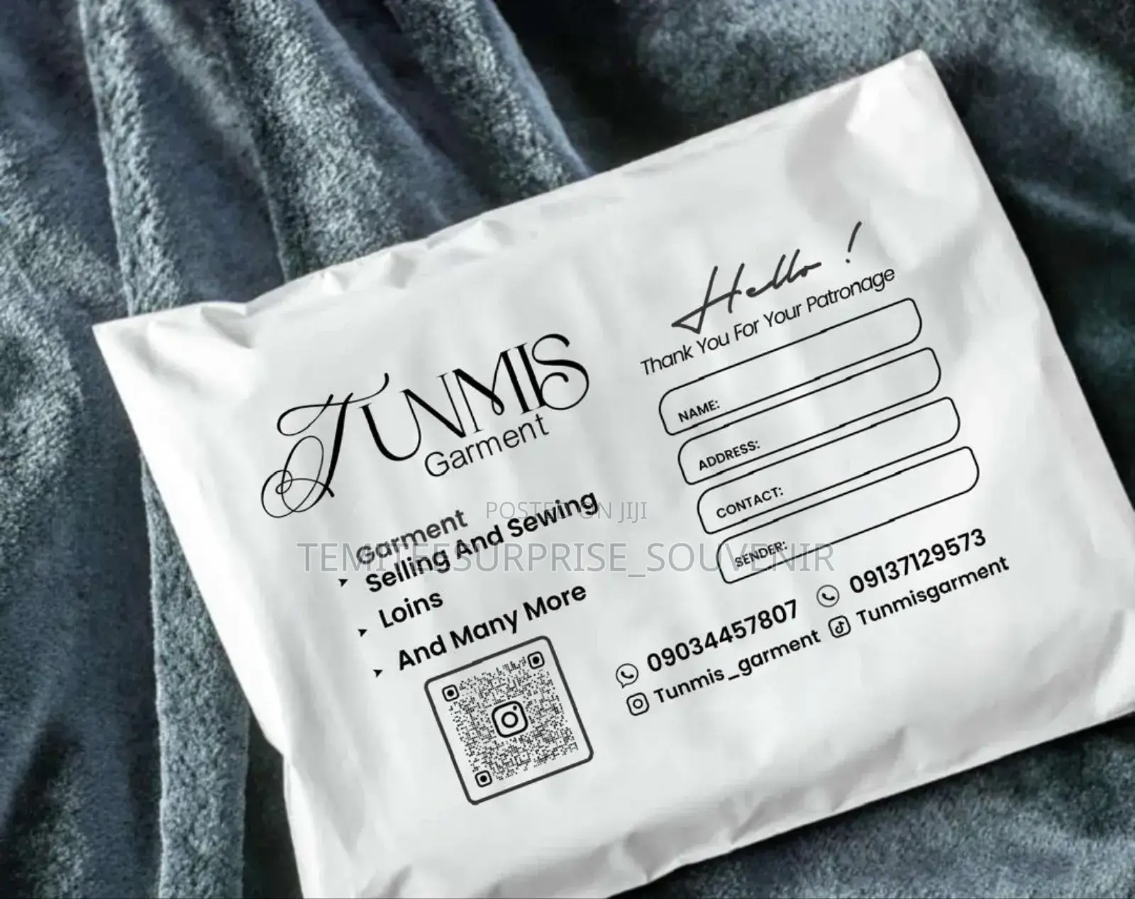 Customised Nylon,Flyer,Invoice