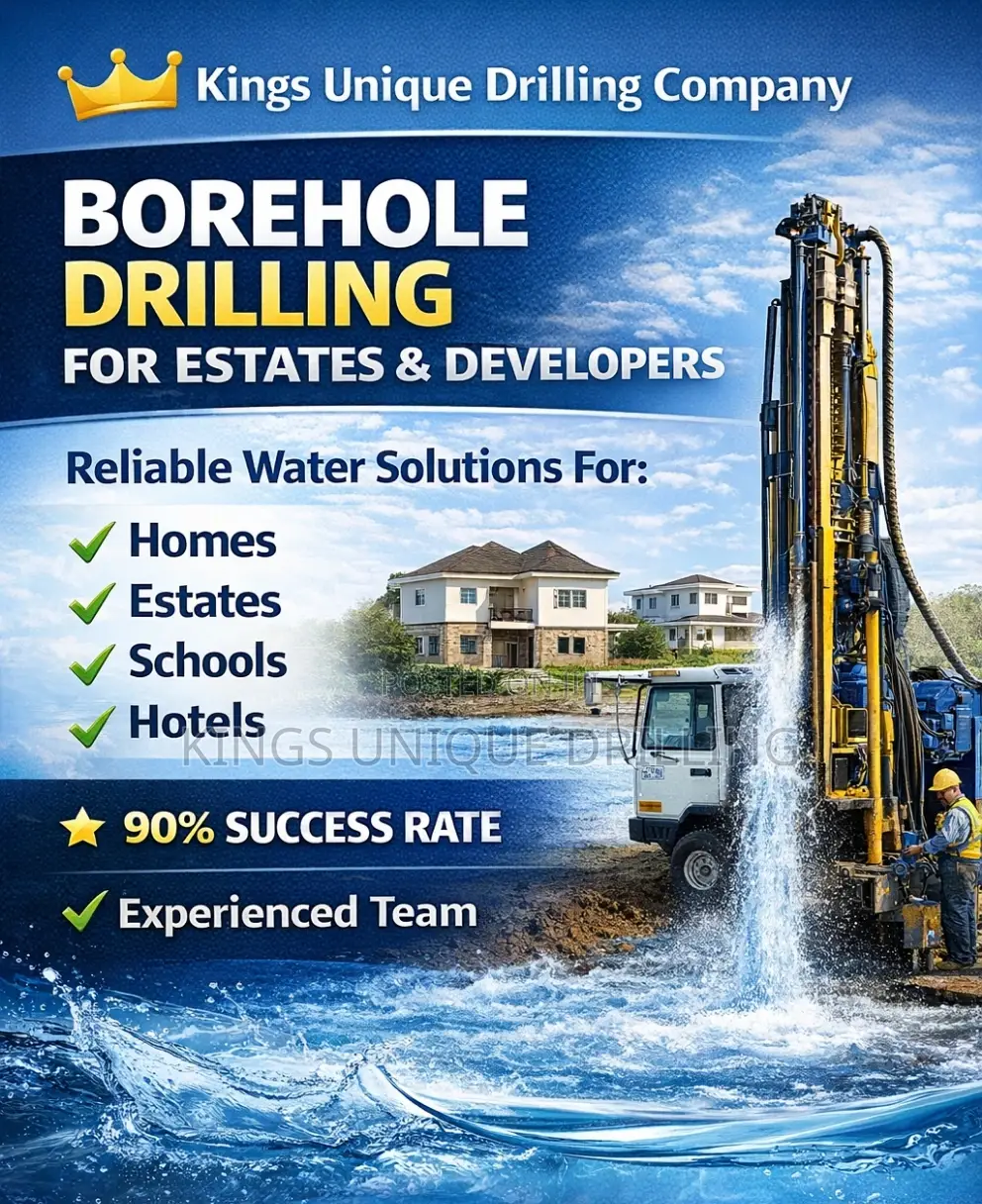 Borehole Drilling For Estates Developers
