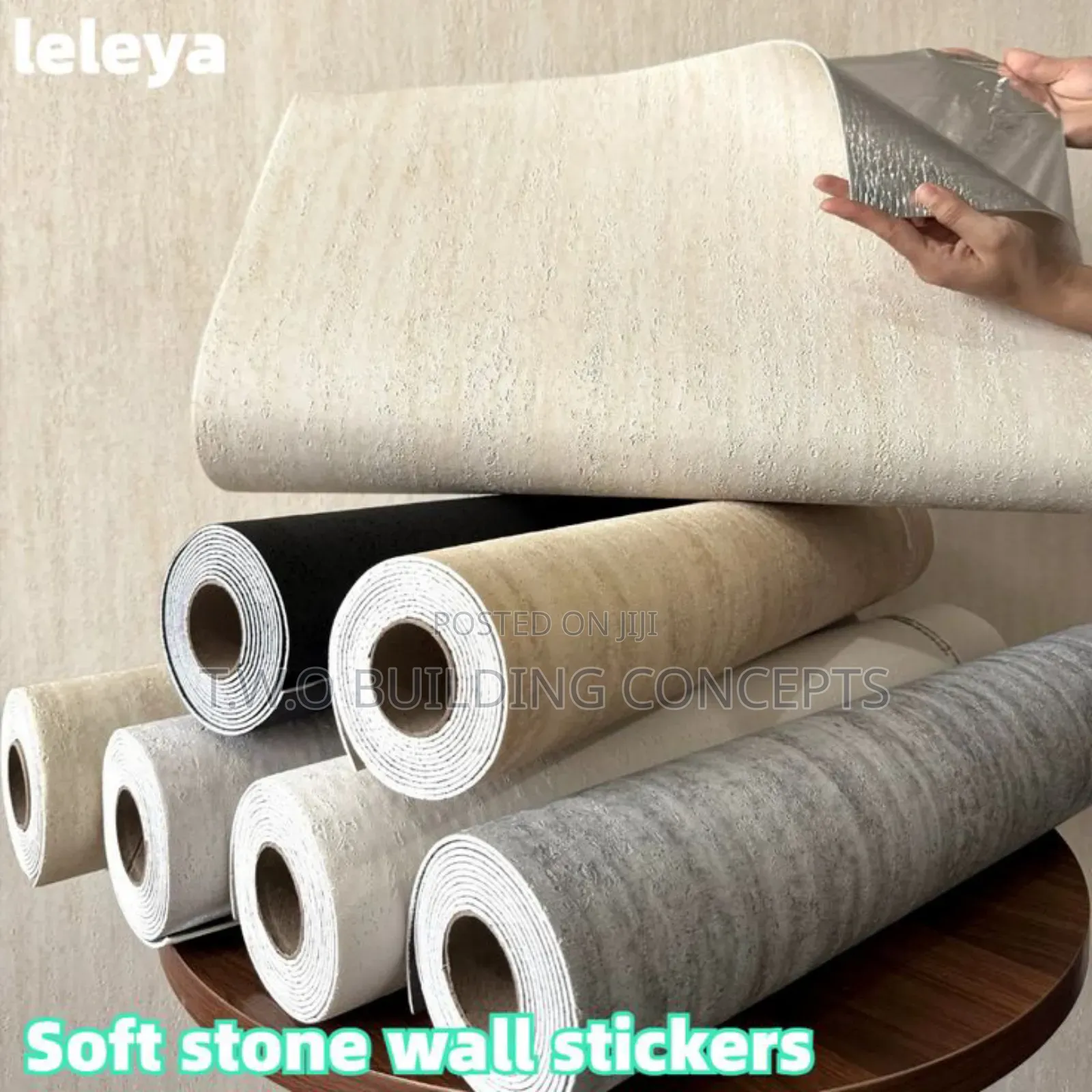 Soft Stone Wall Sticker