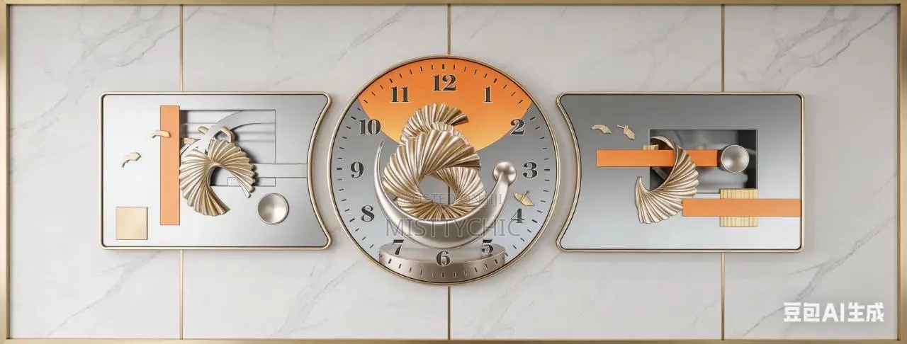3 in 1 Frame Wall Clock