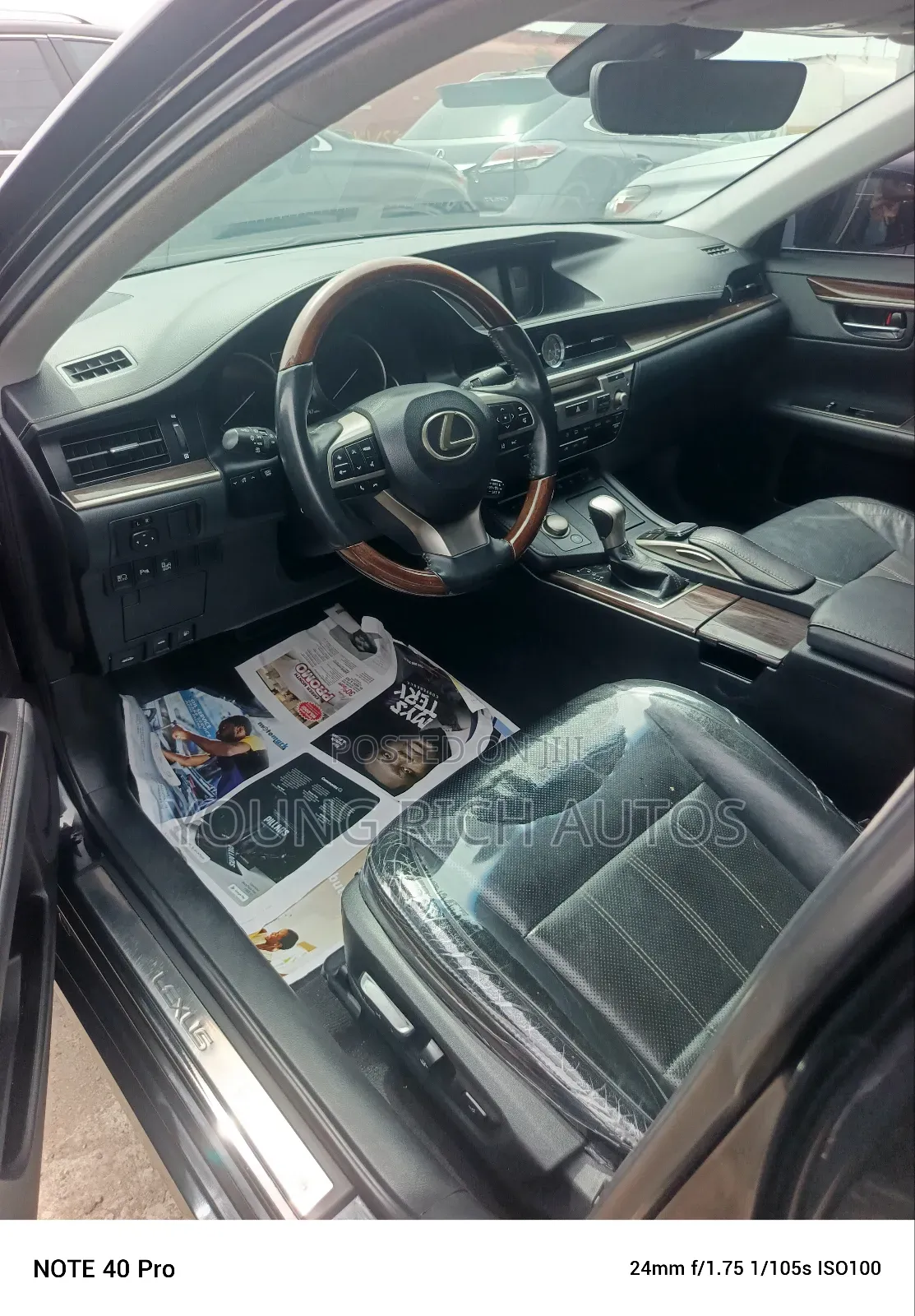Lexus ES 350 FWD 2017 Black