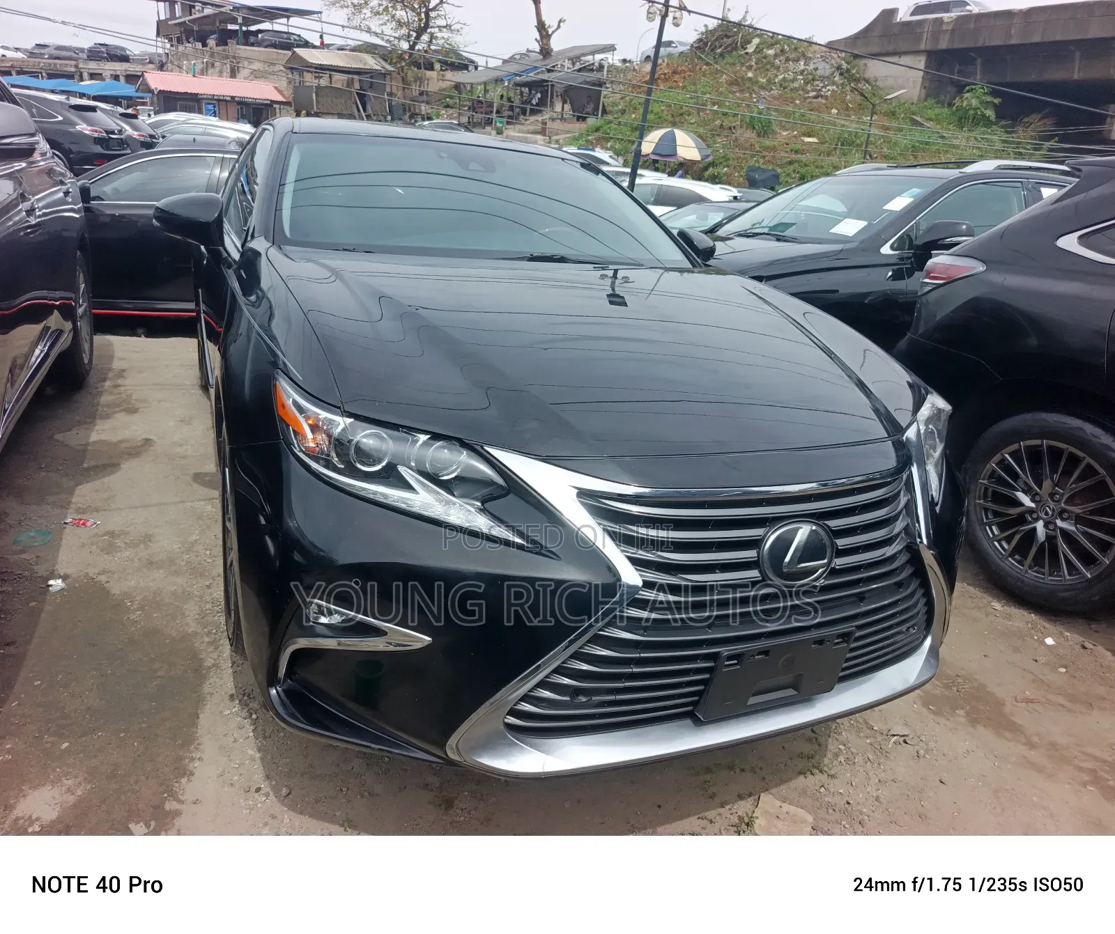 Lexus ES 350 FWD 2017 Black