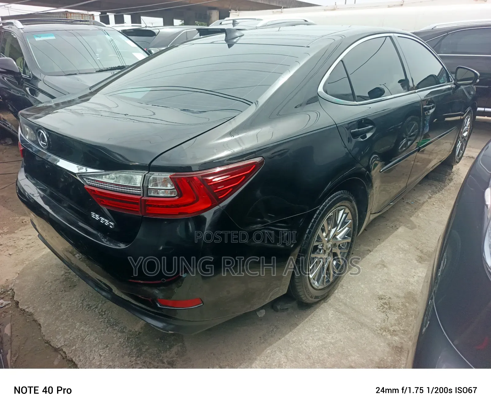 Lexus ES 350 FWD 2017 Black