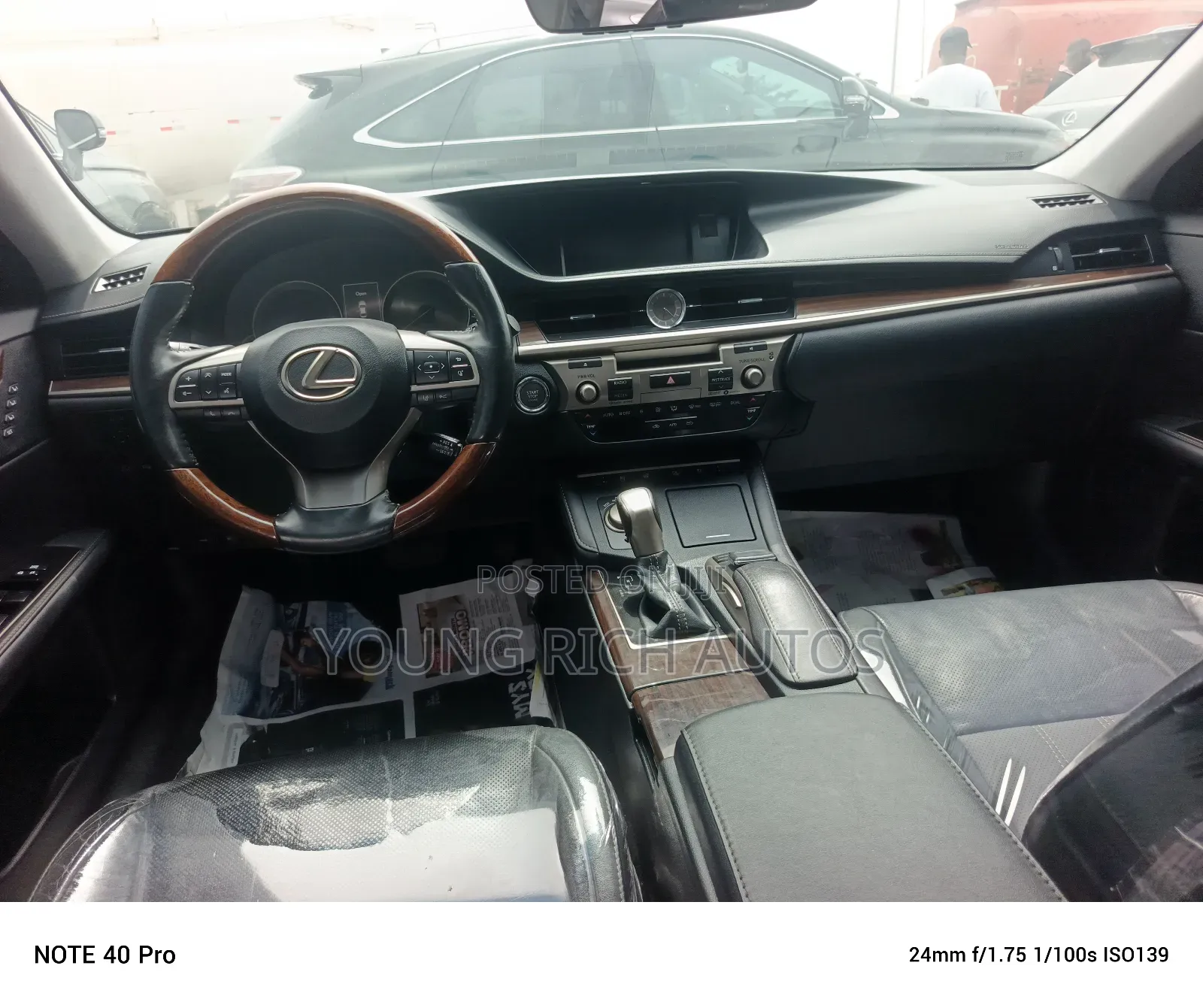 Lexus ES 350 FWD 2017 Black
