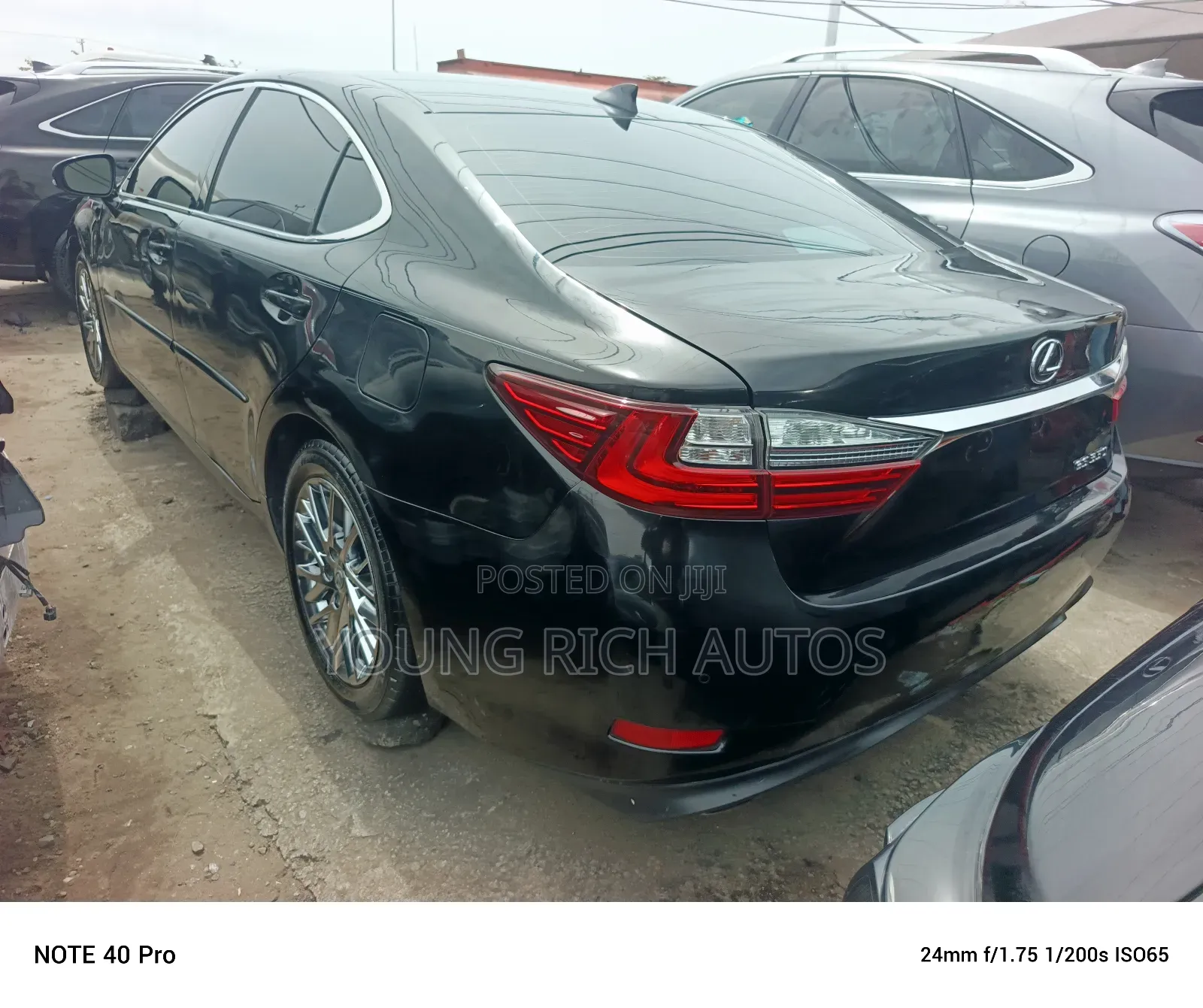 Lexus ES 350 FWD 2017 Black