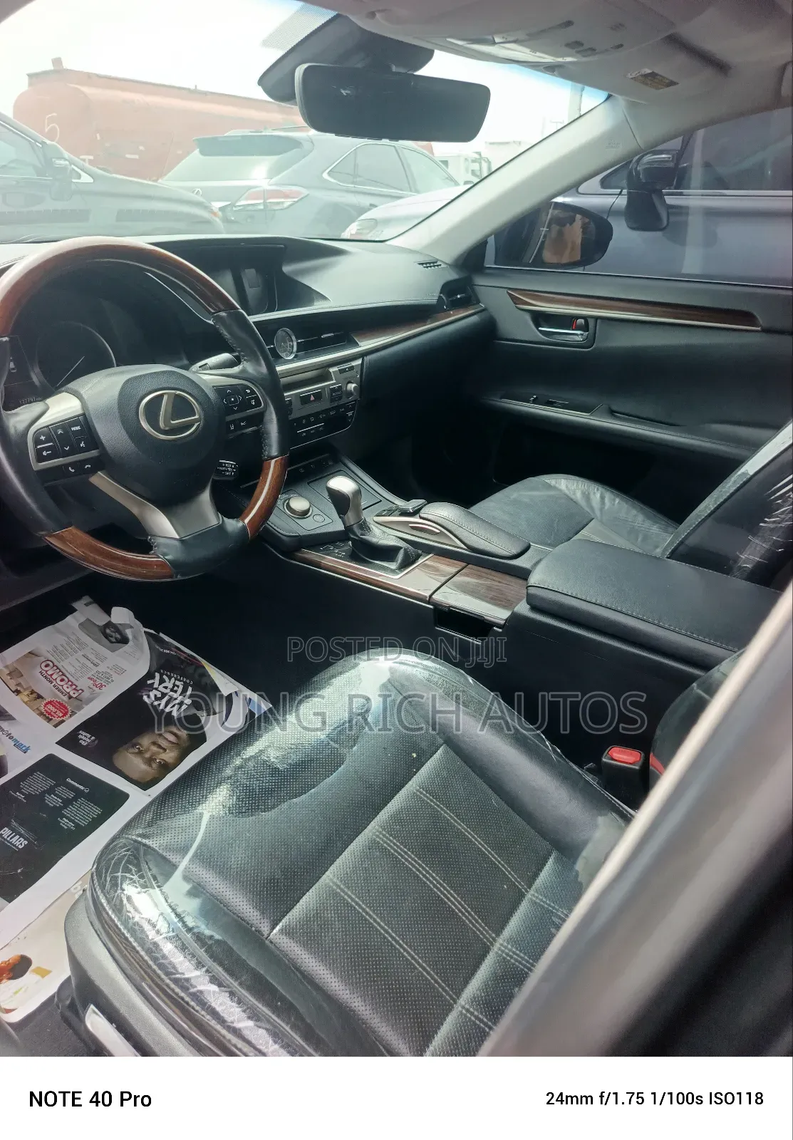 Lexus ES 350 FWD 2017 Black