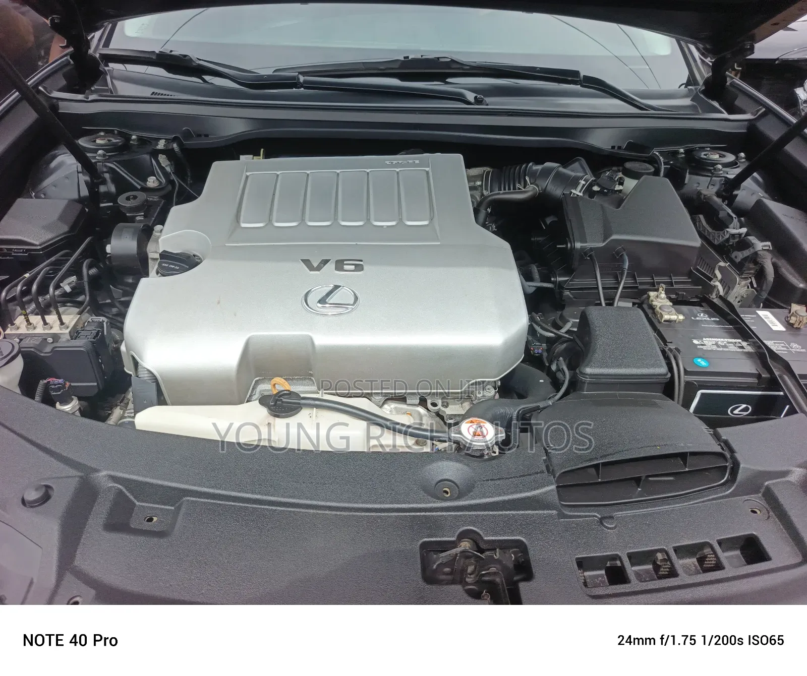 Lexus ES 350 FWD 2017 Black