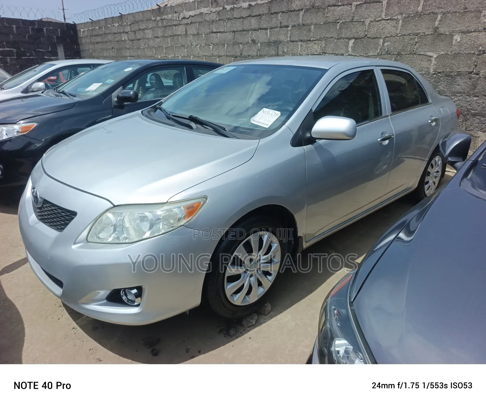 Toyota Corolla 2010 Silver