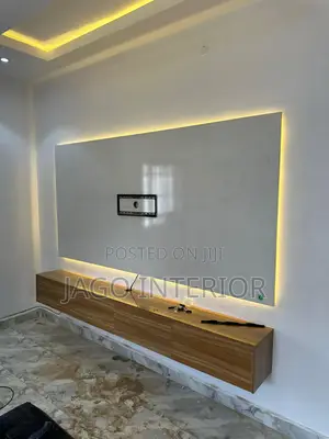 8ft Tv Console and Shelf