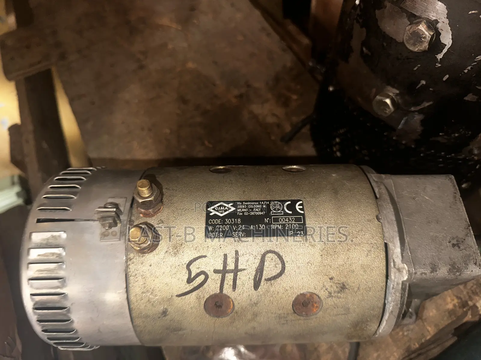 24v 5hp Dc Motor