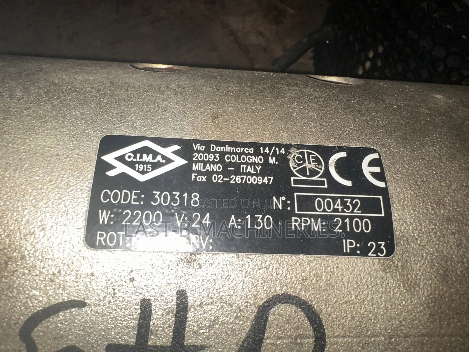 24v 5hp Dc Motor