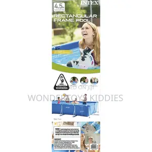 Intex Pool Rectangular Frame 450x220x84 Cm