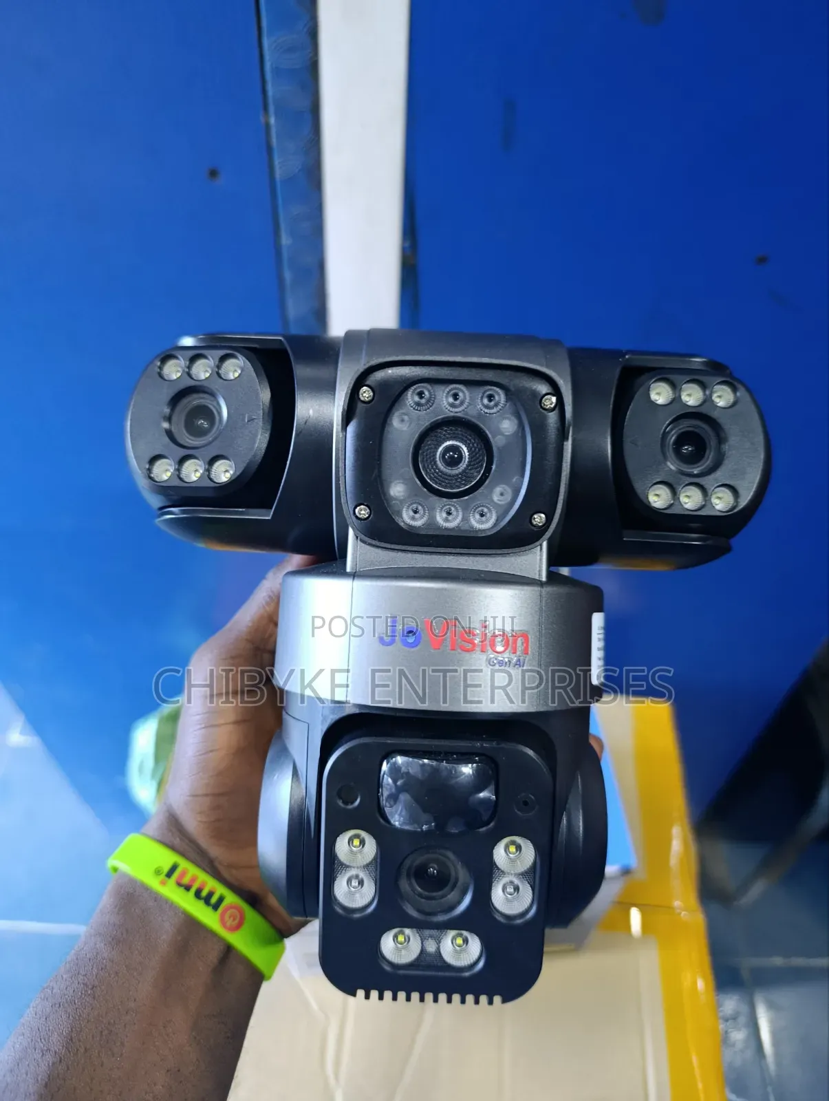 Eseecloud Triple Lens Solar PTZ Camera,12mp With Auto Tracking
