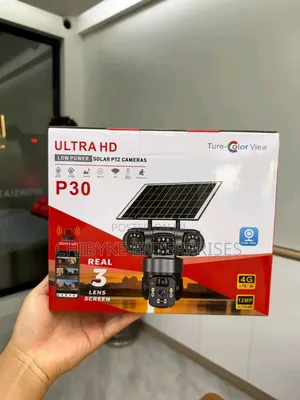 12mp Ultra Hd Low Power Solar PTZ Camera, With Auto Track