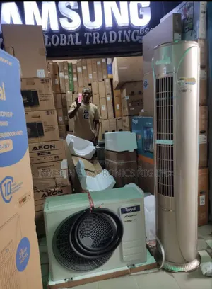 Original Royal 3 Tons R32 Inverter Energy Smart Floor Standing Ac.