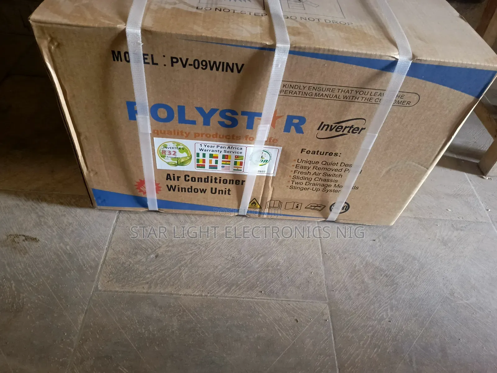 Inverter Ac Window Unit 1hp With Remote Control