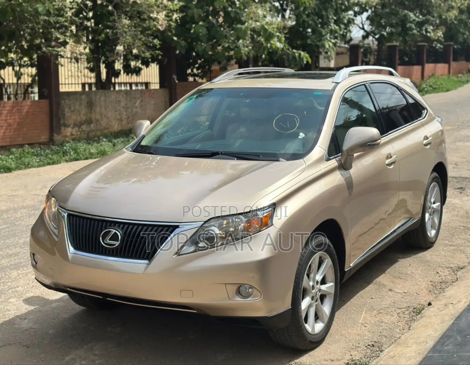 Lexus RX 350 2010 Gold