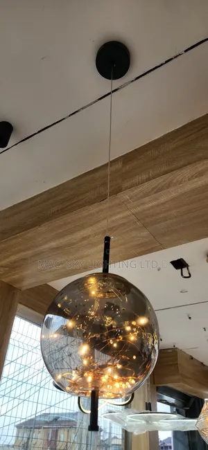 Led Glass Pendant Light