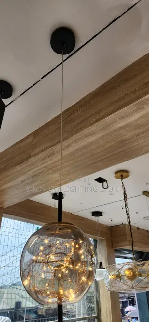 Led Glass Pendant Light
