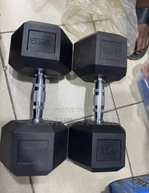 20kg Hexagon Dumbell