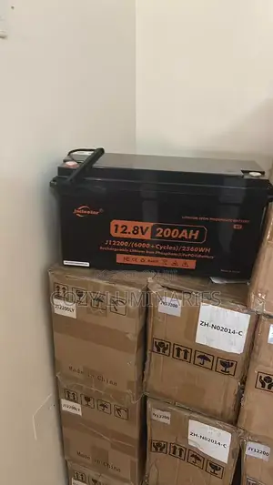 12.8v 200ah 300ah Lithium Battery (Lifepo4) – Long Life 6000 Cycles