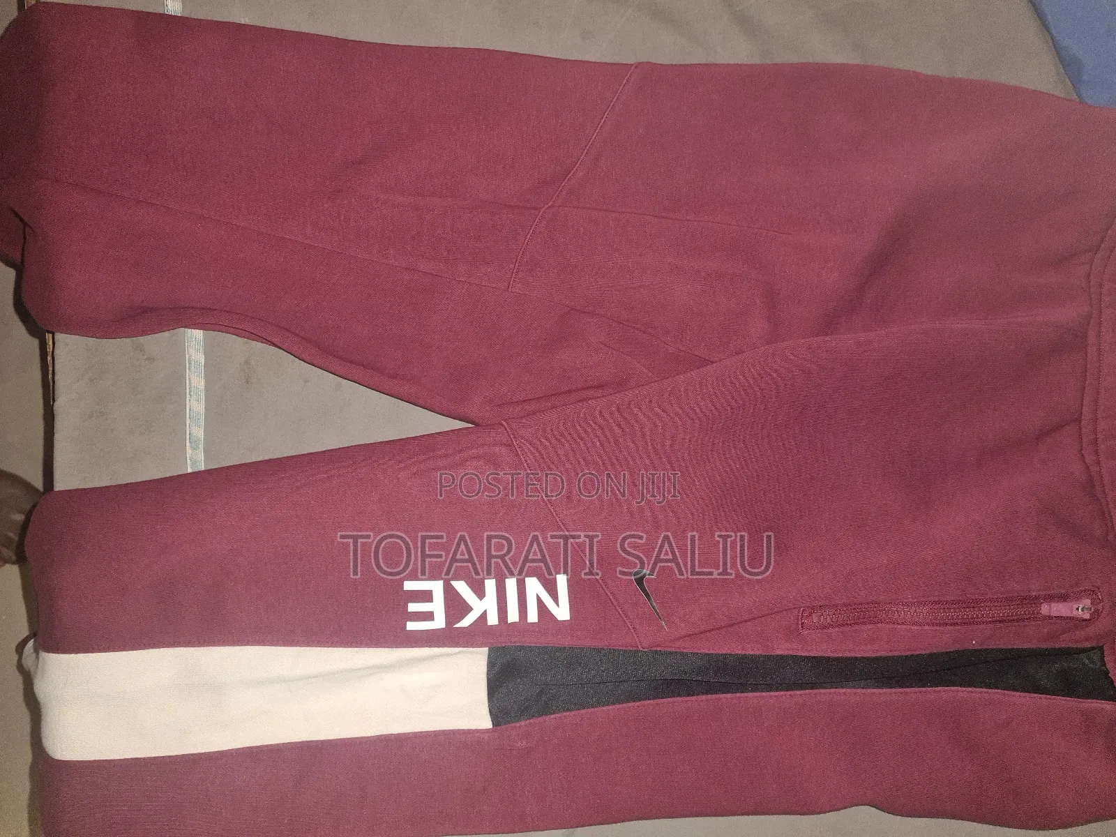 Wine Nike Tech Fleece