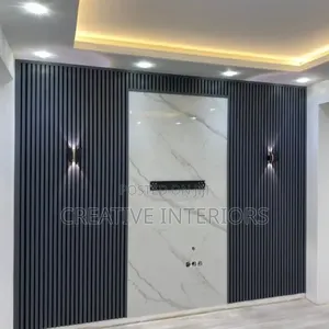 Fluted Panel Tv Console