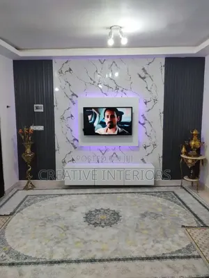 Fluted Panel Tv Console