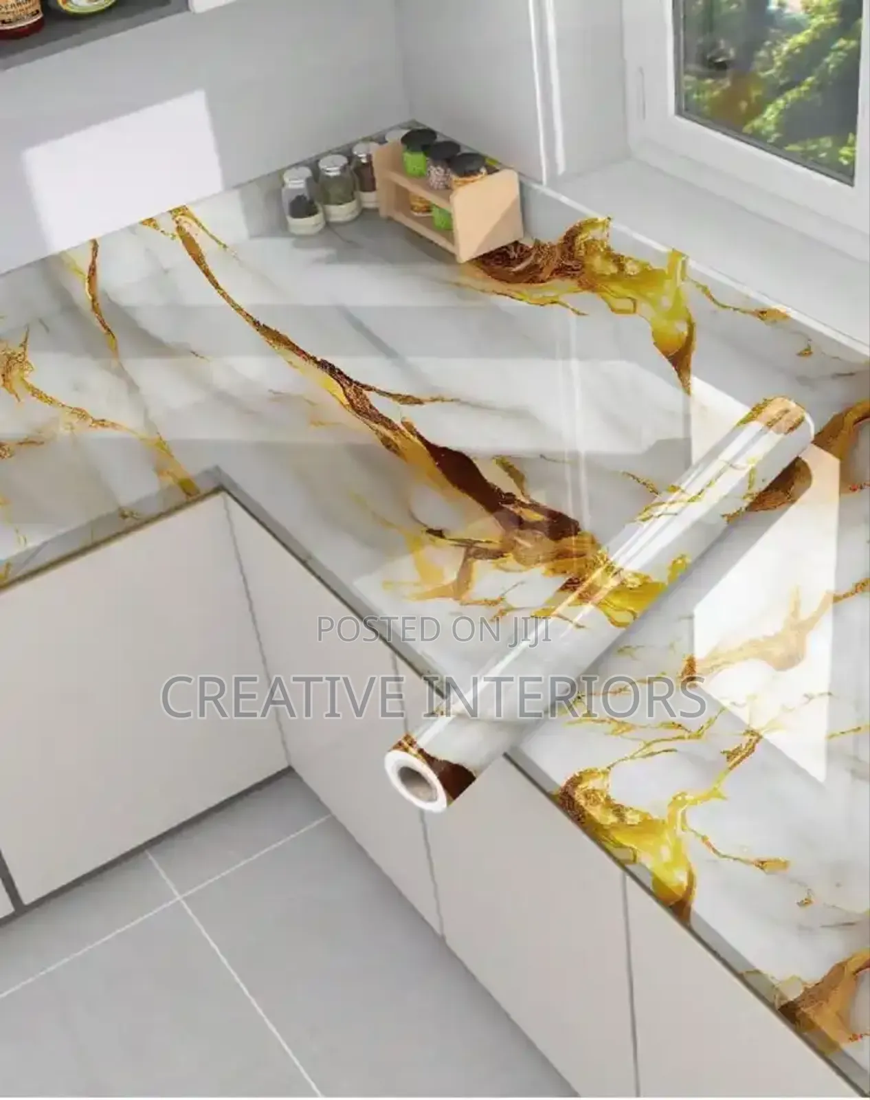 New Arrival Adhesive Marble Stickers