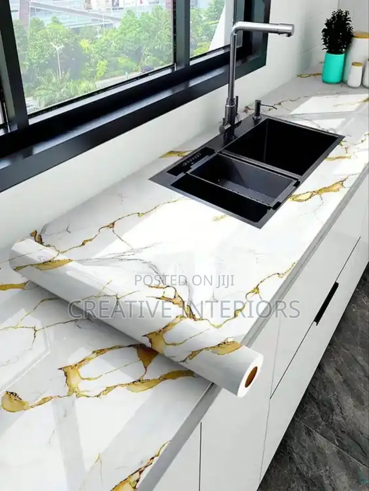 New Arrival Adhesive Marble Stickers