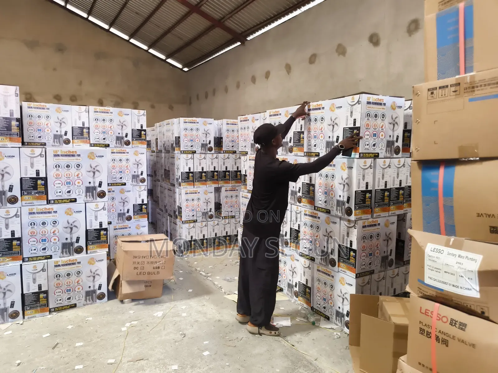Solar Electric Fan