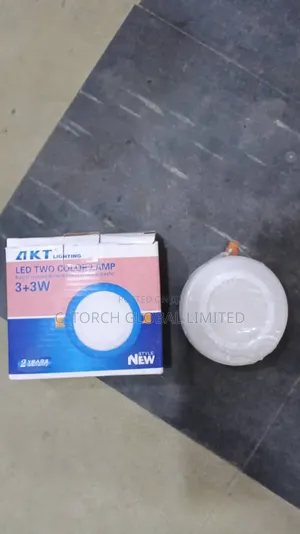Akt Lighting 3+3w Led Two Color Lamp,