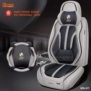 Horse Power Original Leather Seat Cover Ash and Black