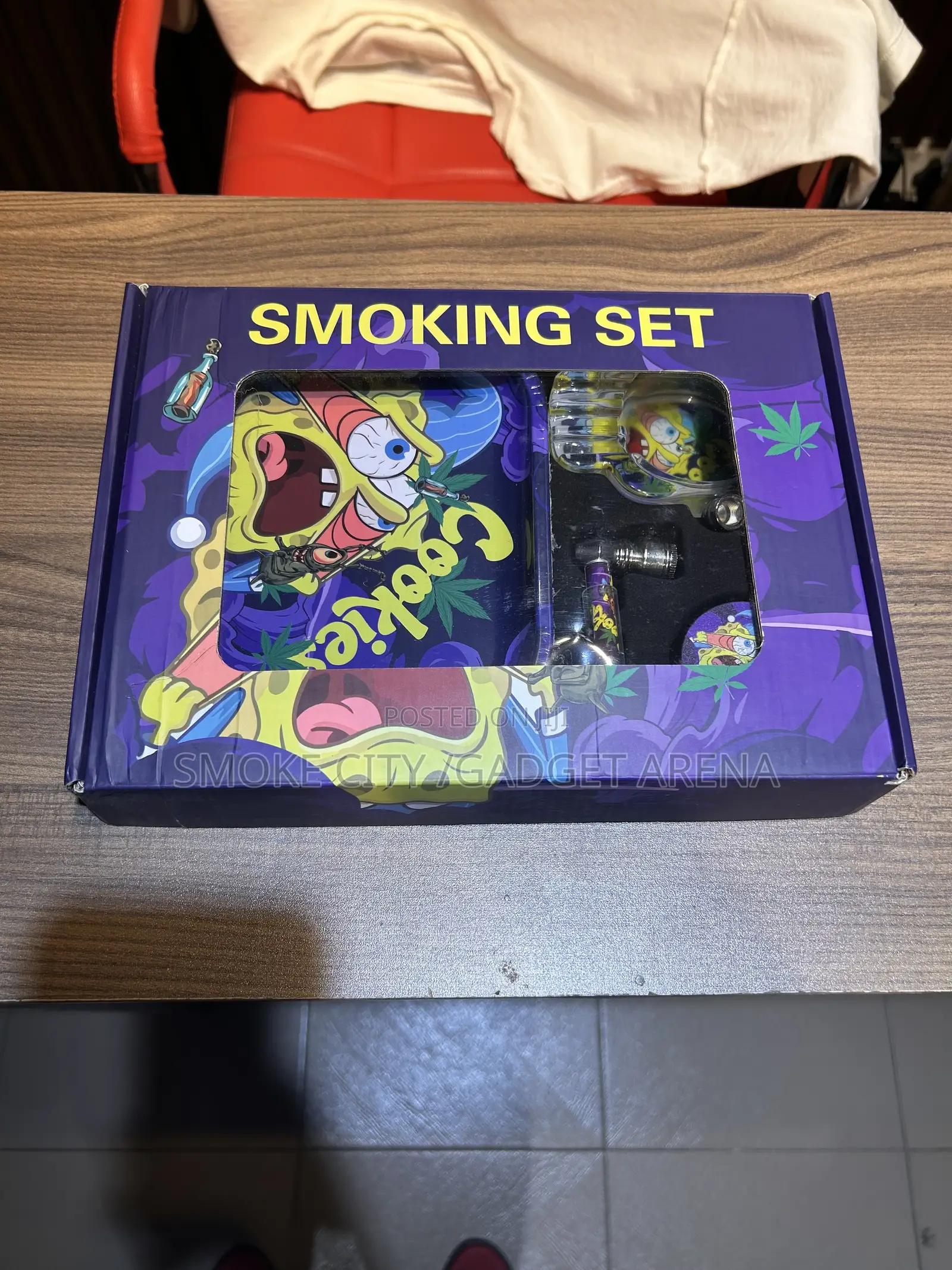 Smoking Set Available in Different Designs , Swipe to Check