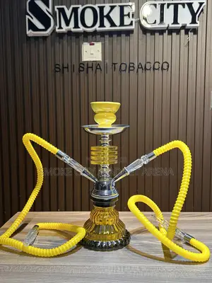 Classic Double Hookah Shisha Pot Available as Seen in Different Colors