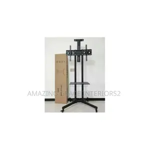 Mobile Tv Stand With Mount 32" - 65" - - Black