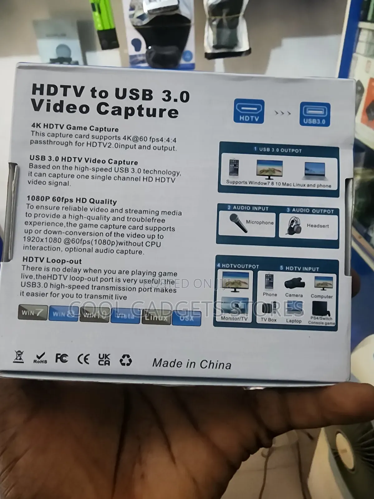 HDTV to Usb 3.0 Video Capture