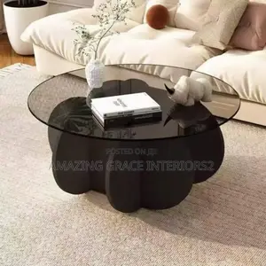 Contemporary Modern Glass Coffee Center Table