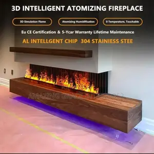 Modern Electric 3d Water Vapor Fireplace- 1.2mtr