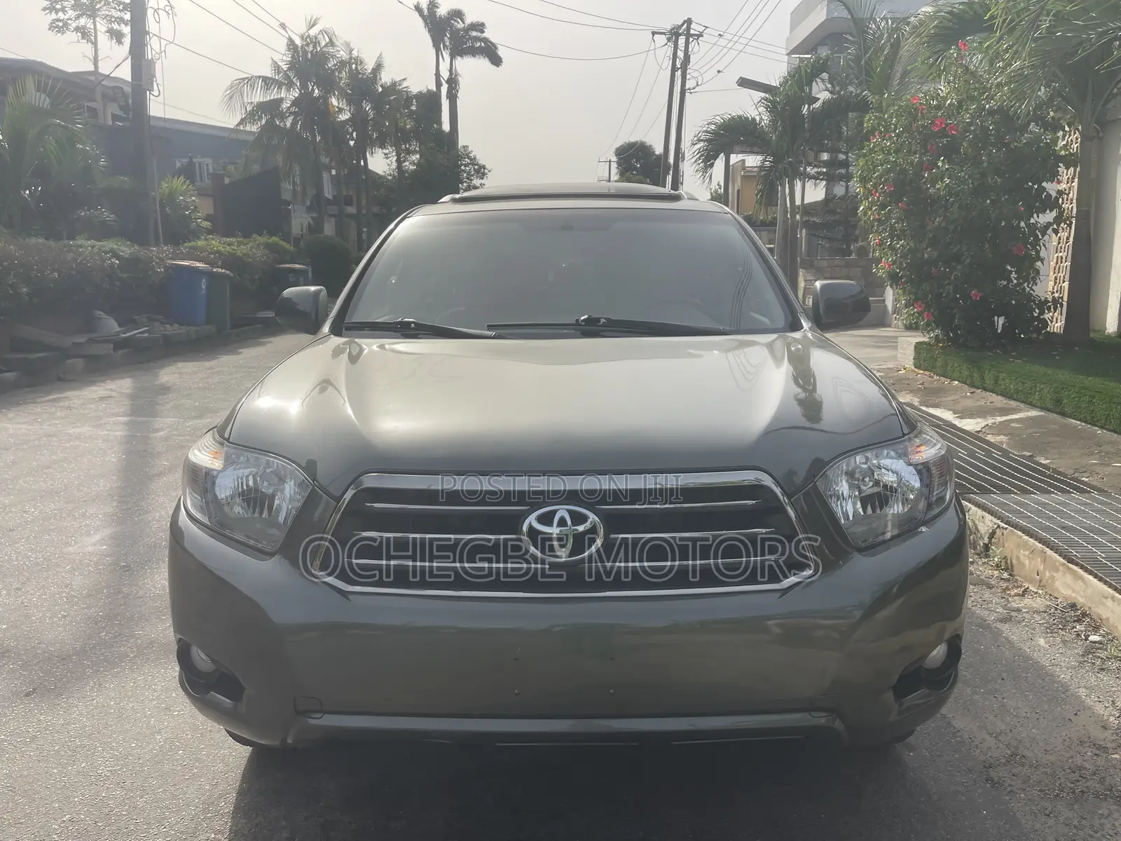 Toyota Highlander Sport 2008 Green