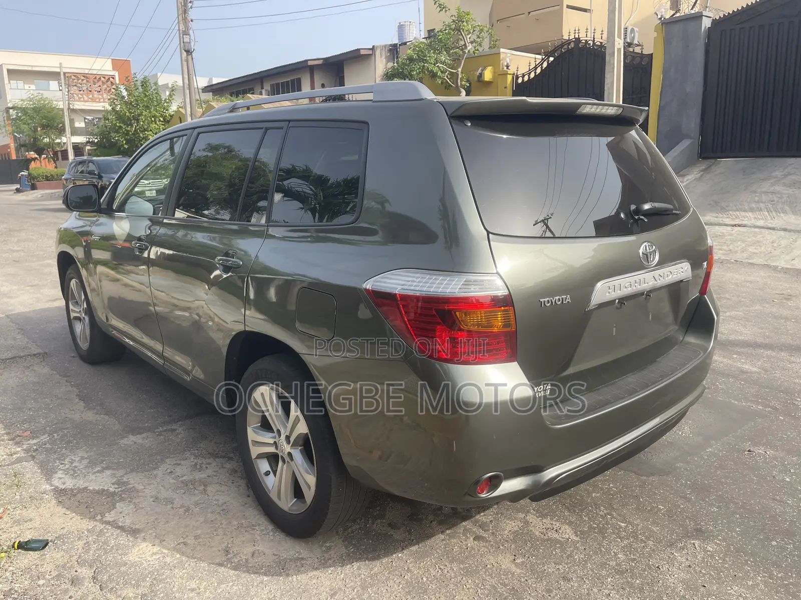 Toyota Highlander Sport 2008 Green