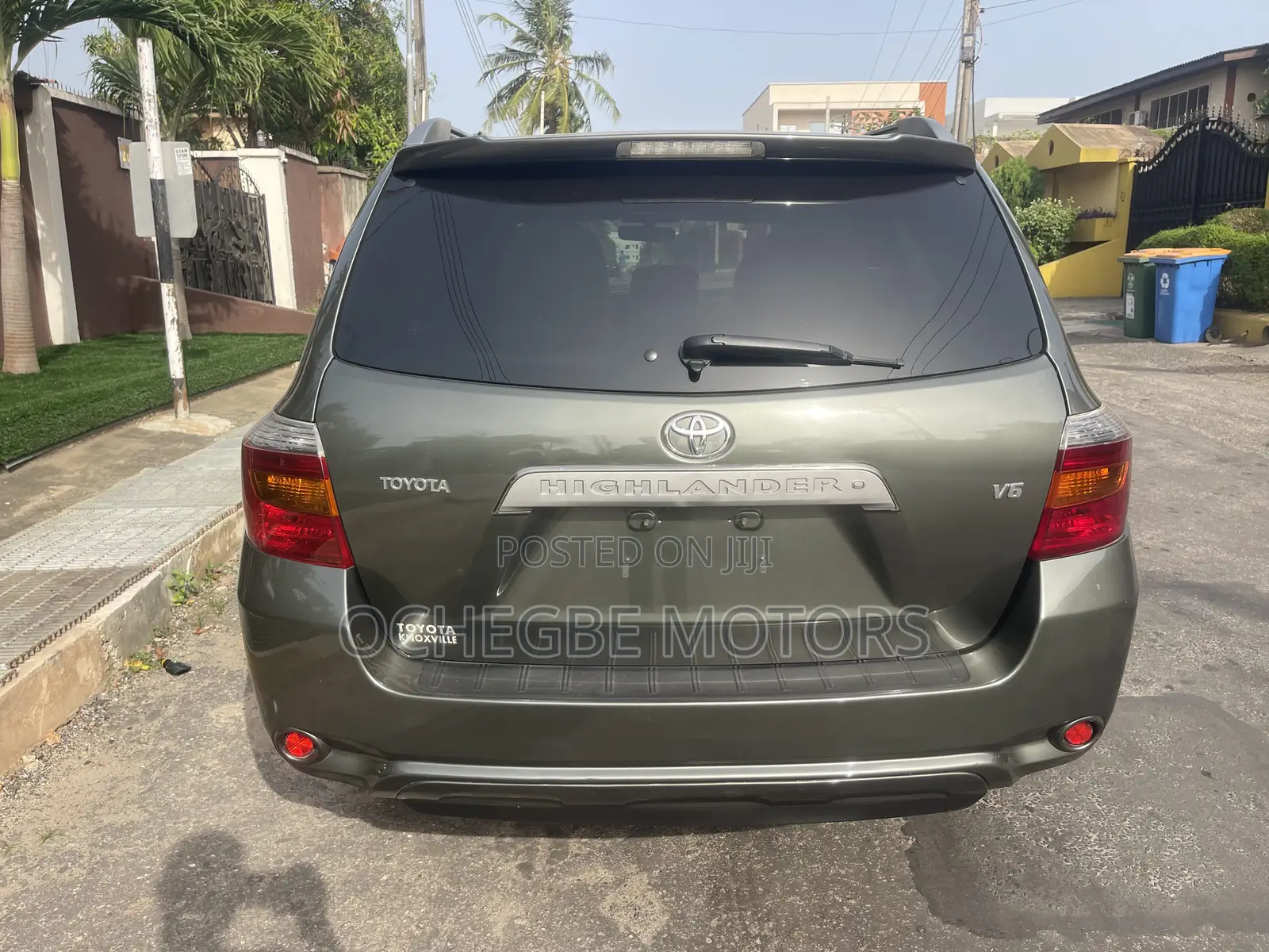 Toyota Highlander Sport 2008 Green