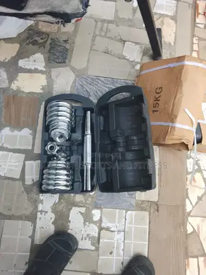 15kg Adjustable Chrome Dumbbell