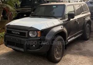 New Toyota Land Cruiser Prado 2.4 Petrol 2025 Matt Black