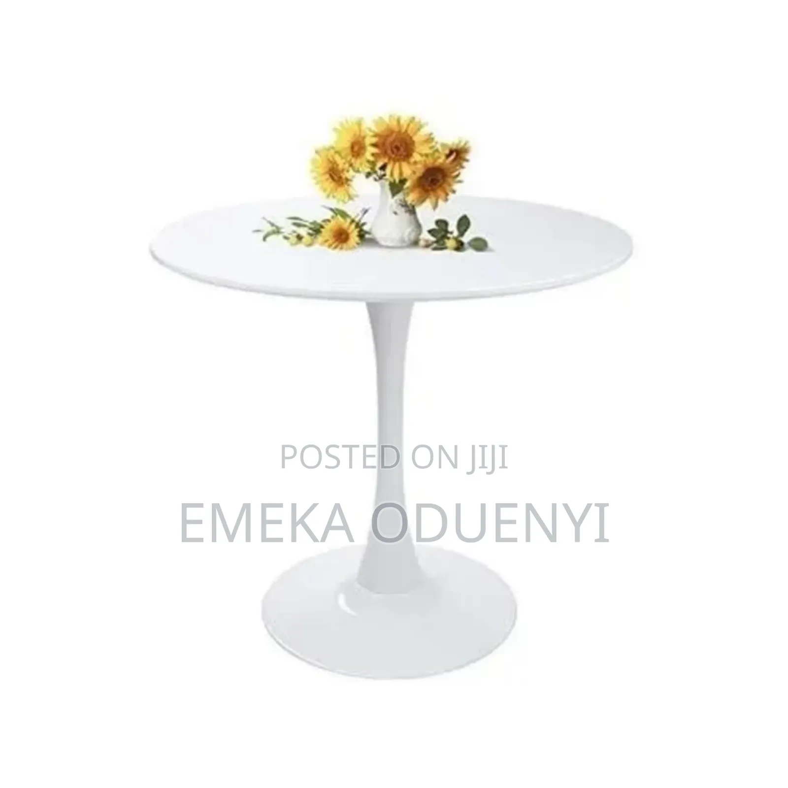 Round Dining Table Set With 2 Sitting Chairs