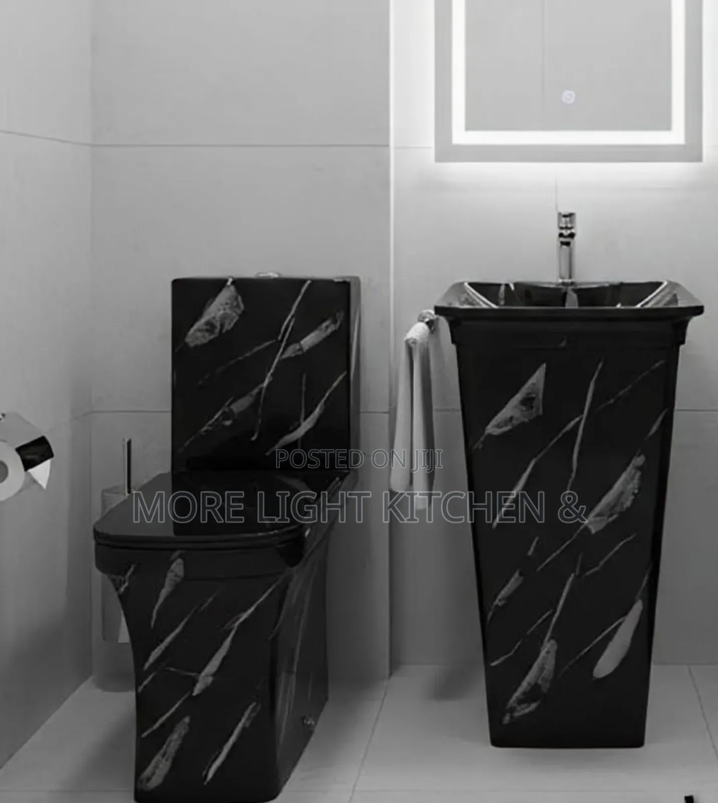 Executive White and Black Wc