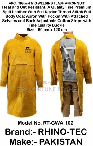 Rhino-tec Welding Fire Gown(Fire Resistance Gown)