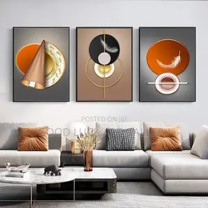 A Triptych Set of Modern Abstract Canvas Prints
